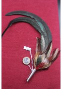 FEATHERS BROOCHES AND PINS